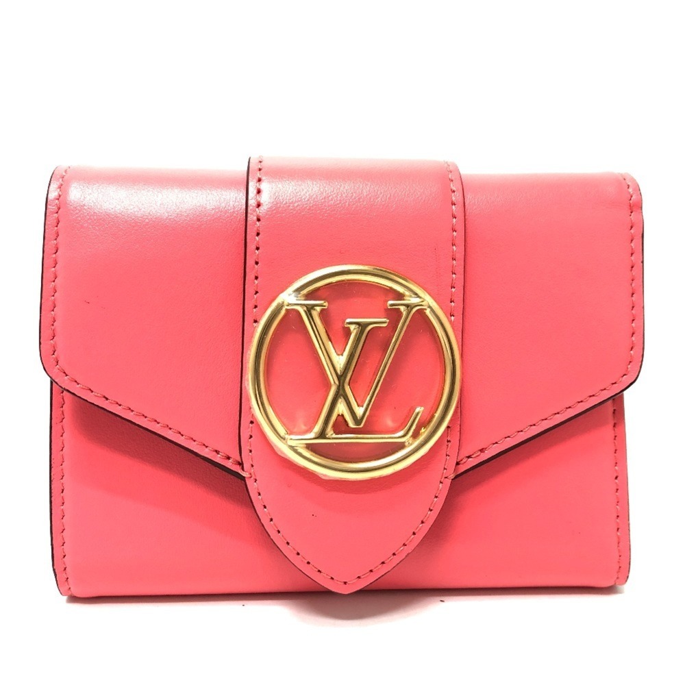 LOUIS VUITTON M69177 LV Circle Portefeuille Pont Neuf Compact Wallet Tri-fold...